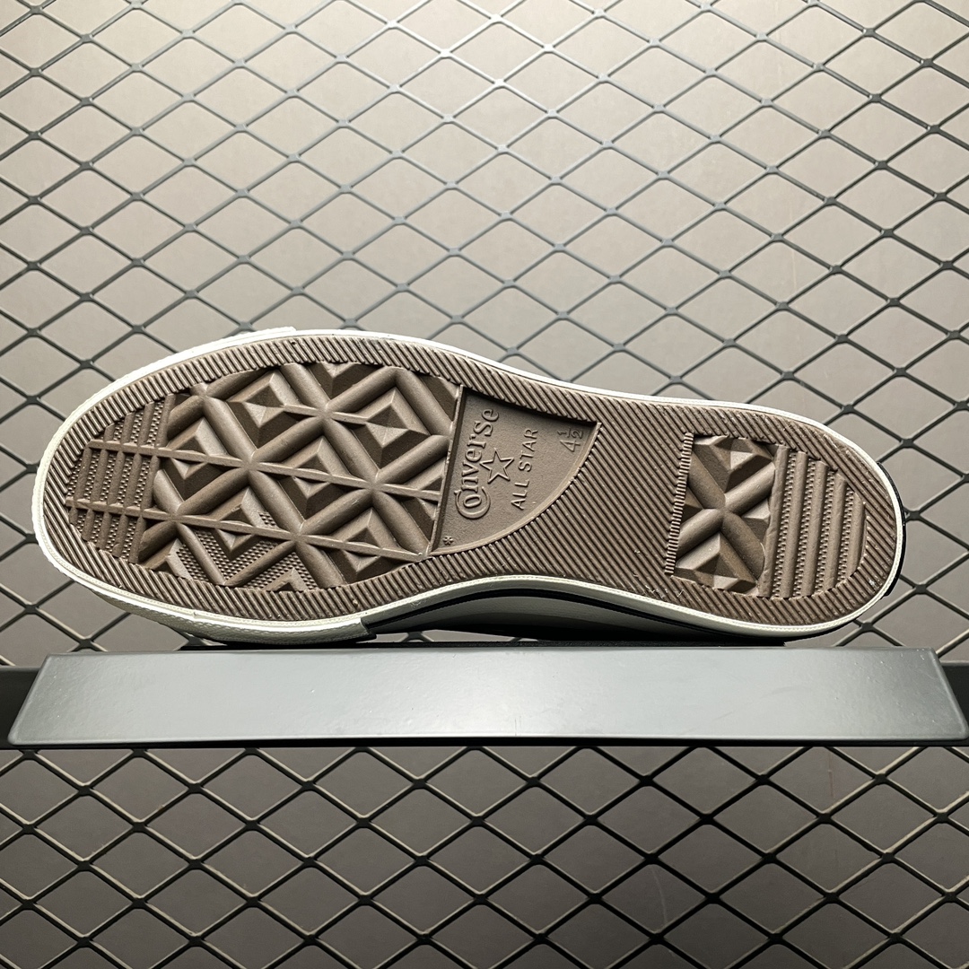 Converse Men's All Star Olive Green Leather HI ALL STAR (R) High Cut 23SU（31309180）