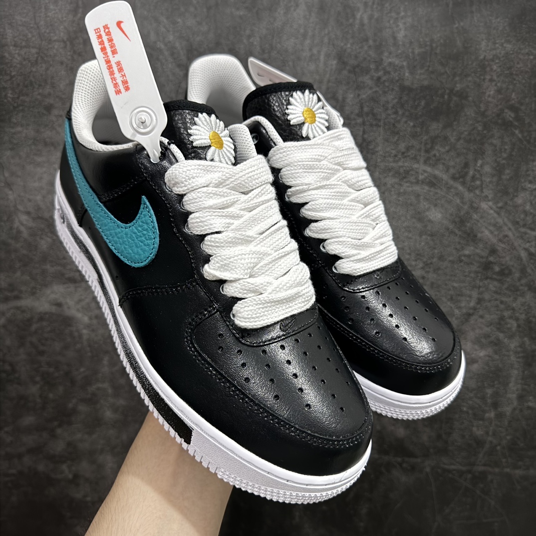 PEACEMINUSONE × Nike Air Force 1 Low '07 Para-Noise 3.0 "Black and Multi-Color" / G-DRAGON（AQ3692-004)