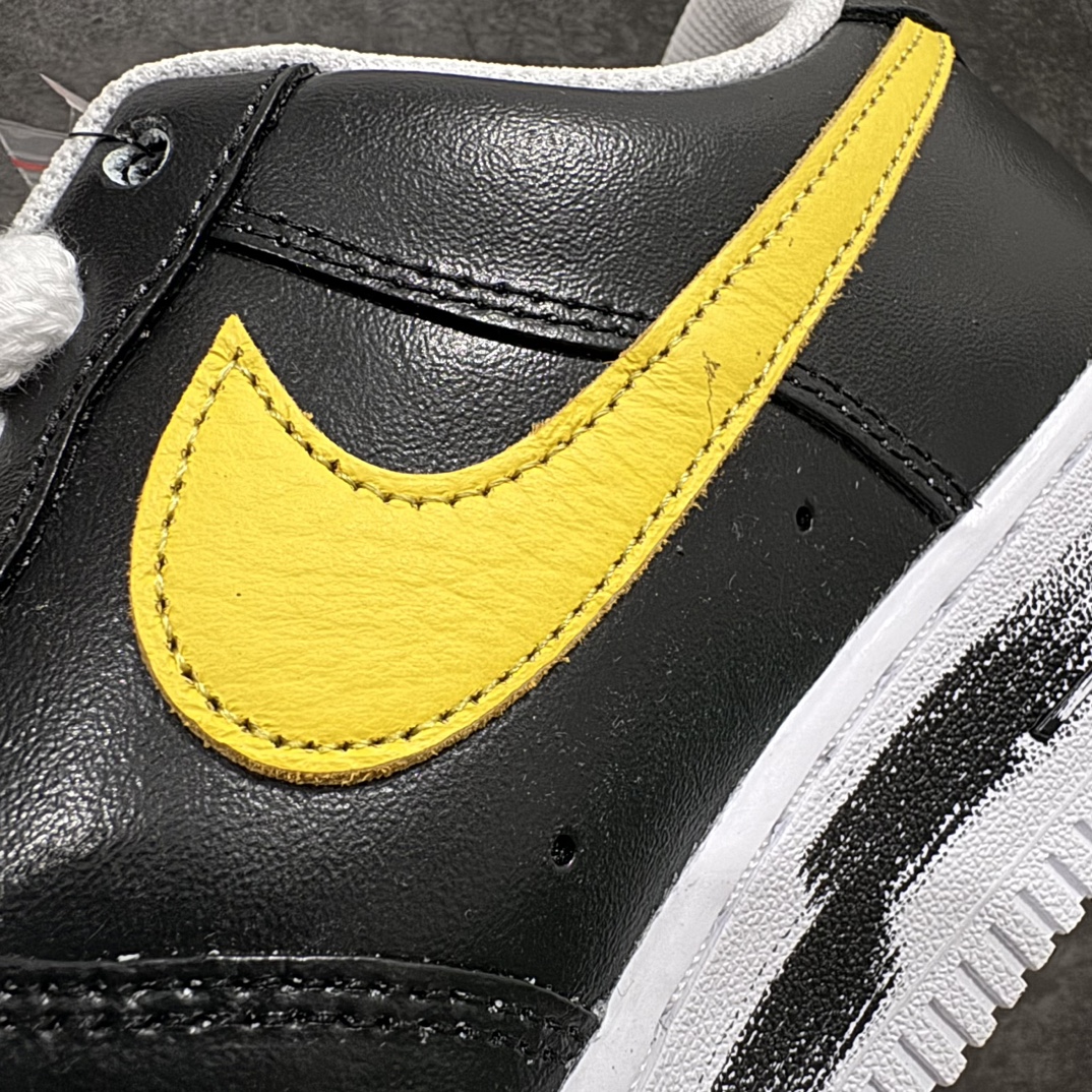 PEACEMINUSONE × Nike Air Force 1 Low '07 Para-Noise 3.0 "Black and Multi-Color" / G-DRAGON（AQ3692-004)