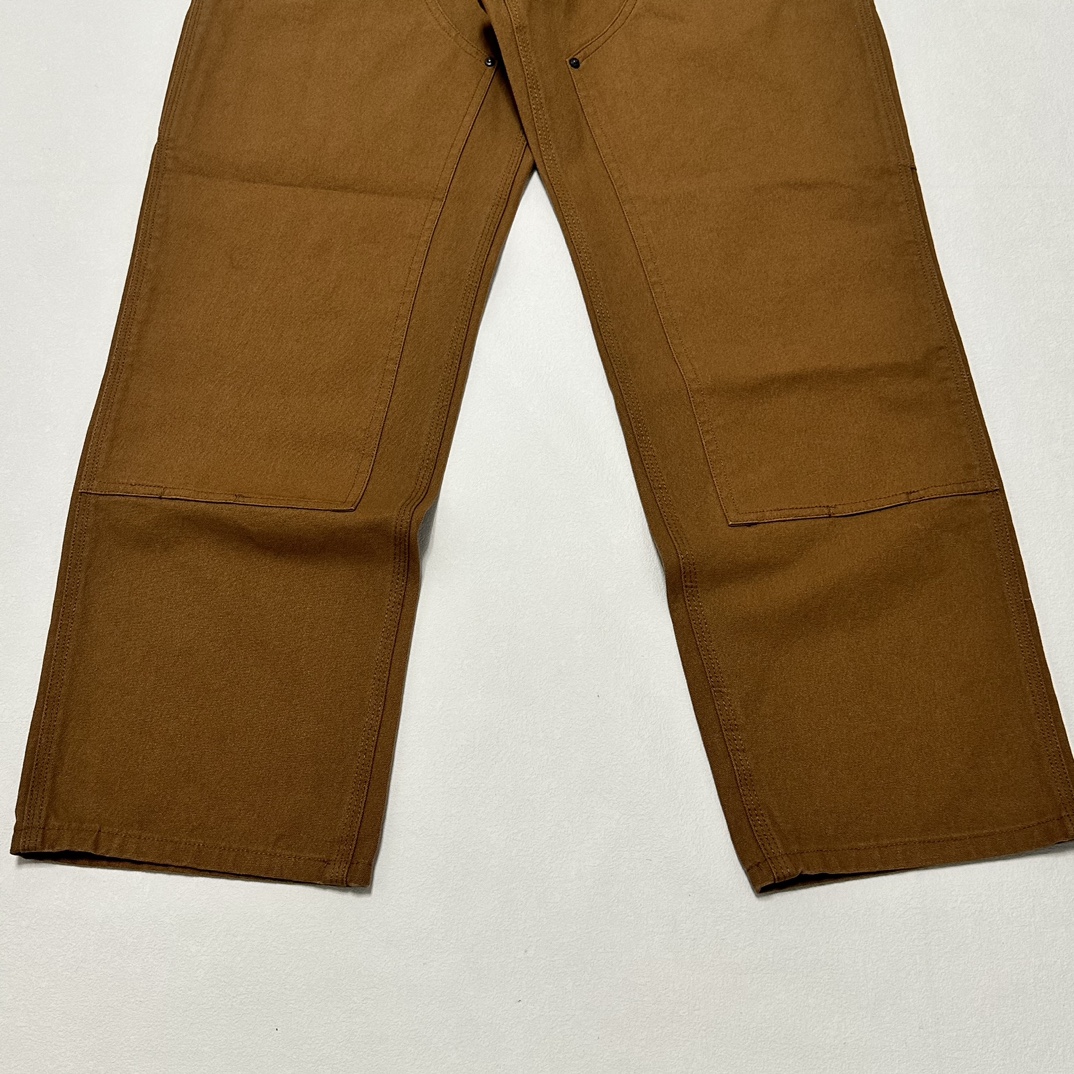 Carhartt WIP x Palace Double Knee Pant 'Hamilton Brown'(I032720-KHAKI）