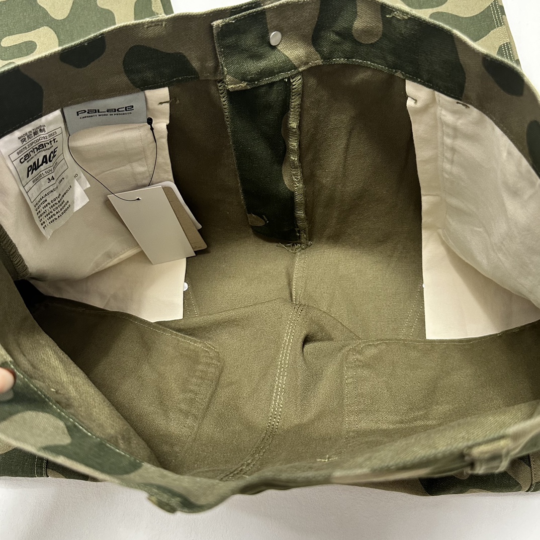 Carhartt WIP x Palace Double Knee Pant 'Dollar Green(I032720-GREEN）