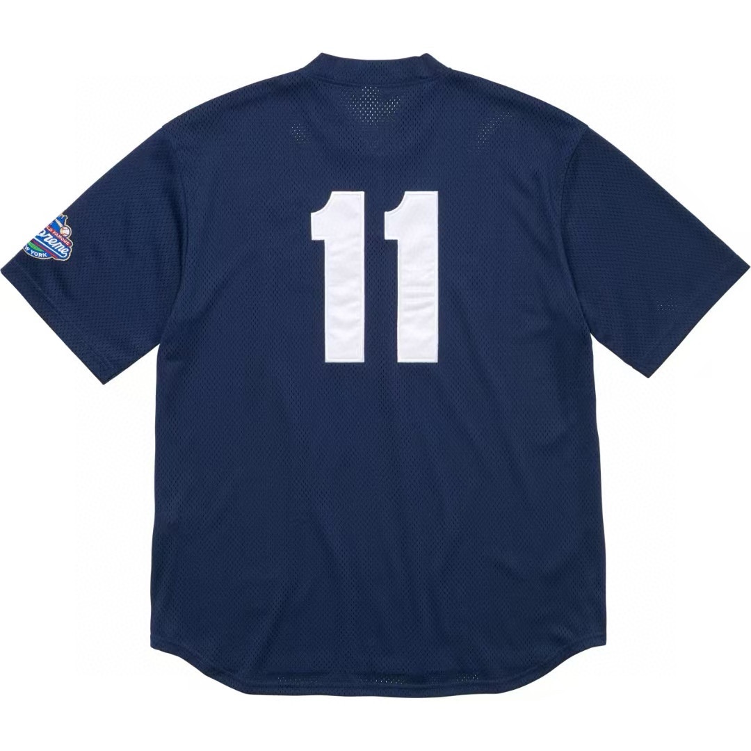 SUPREME 24FW S LOGO BASEBALL HENLEY TEE（SUP-FW24-005-1）