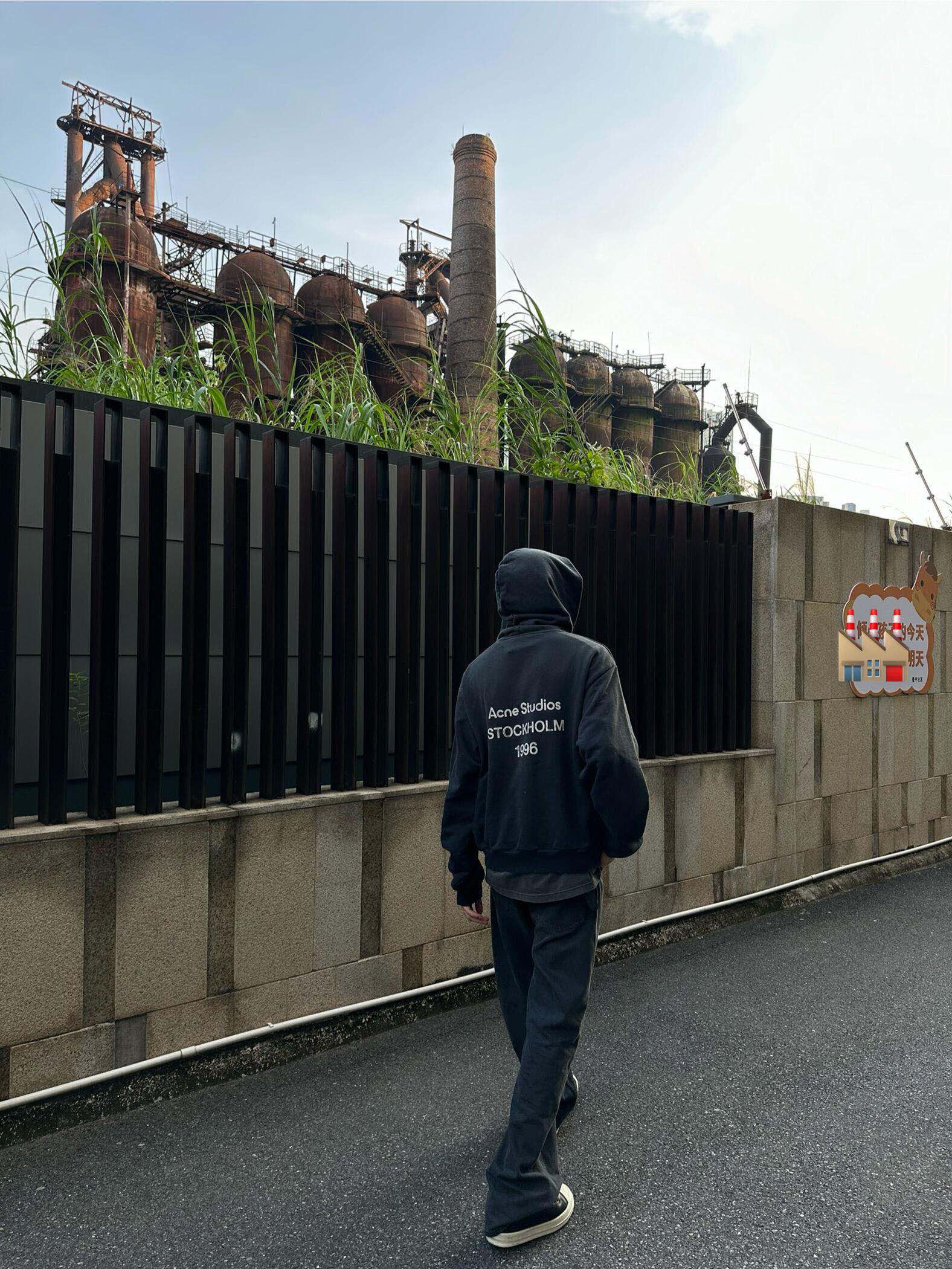 Acne Studios Sweatshirts  Mist (CI0136DC6）