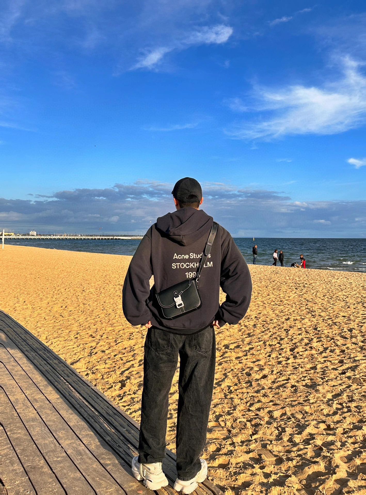 Acne Studios Sweatshirts  Mist (CI0136DC6）