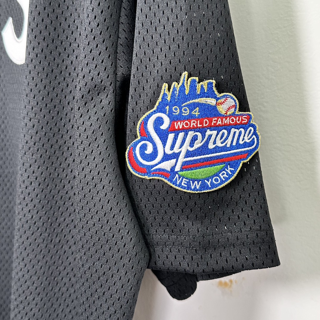 SUPREME 24FW S LOGO BASEBALL HENLEY TEE（SUP-FW24-005-2）