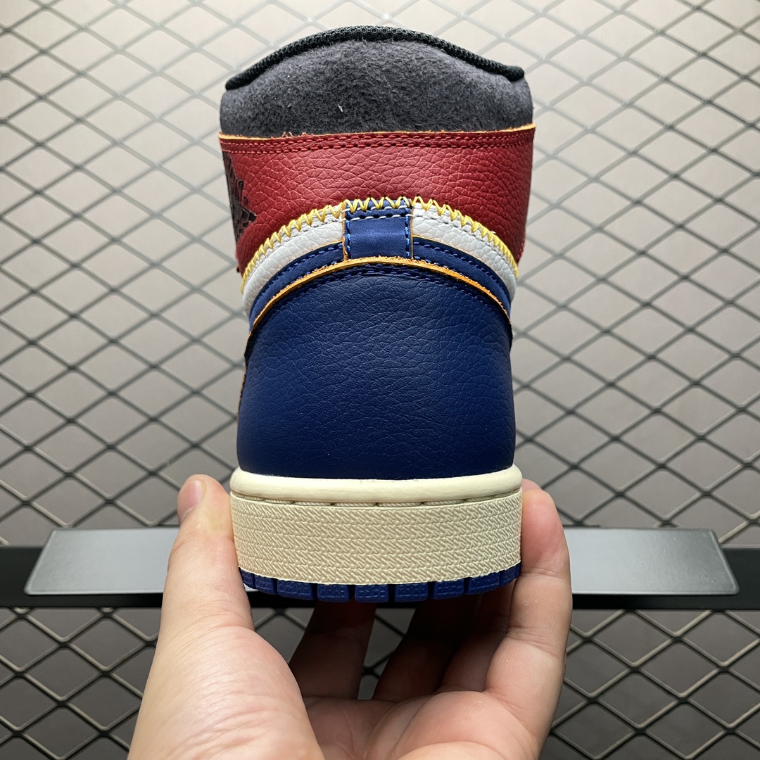 Union × Nike Air Jordan 1 Retro High OG NRG "Storm Blue/Varsity Red" （BV1300-146)