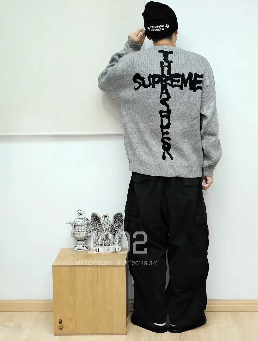 SUPREME X THRASHER sweater (SUP-FW24-122-1) SUPREME X THRASHER sweater (SUP-FW24-122-1)