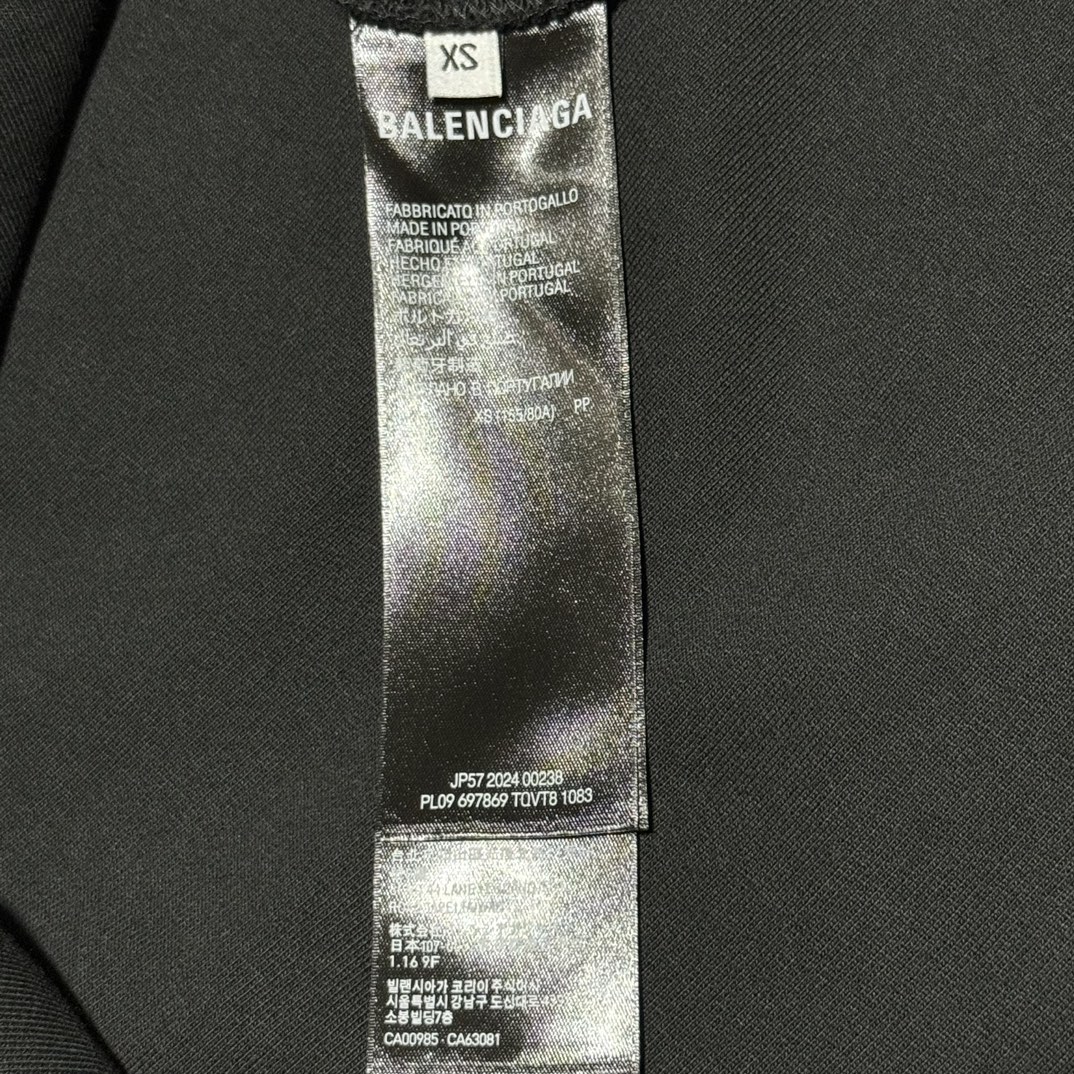 BALENCIAGA ACTIVEWEAR Hoodie(697869TQVT81083）