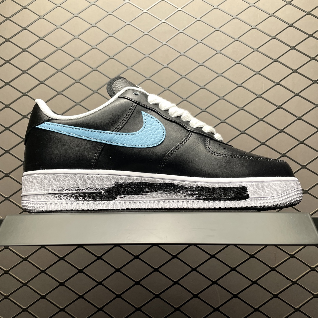 PEACEMINUSONE × Nike Air Force 1 Low '07 Para-Noise 3.0 "Black and Multi-Color" / G-DRAGON（AQ3692-004)