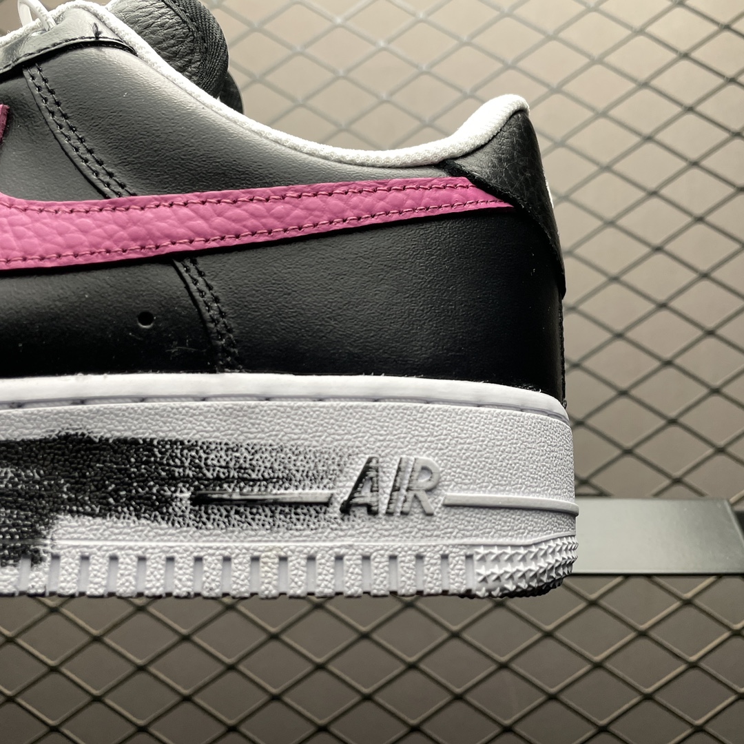 PEACEMINUSONE × Nike Air Force 1 Low '07 Para-Noise 3.0 "Black and Multi-Color" / G-DRAGON（AQ3692-004)