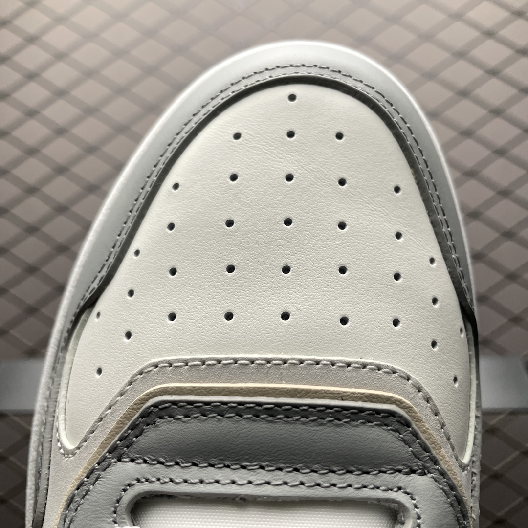 DIOR B27 Skateboard Shoes Men Low-Top Gray (3SN272ZIJ890415)
