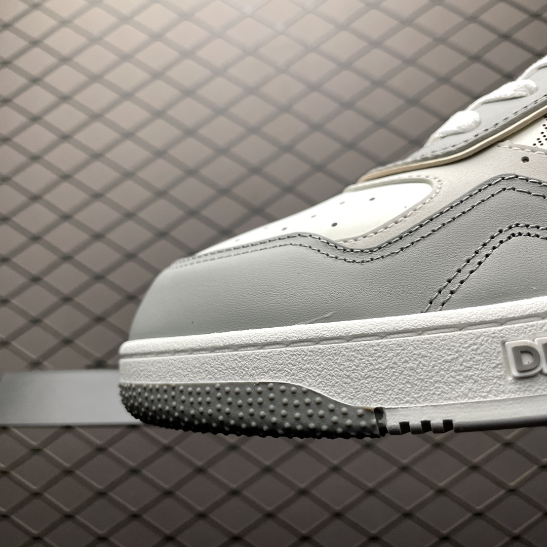 DIOR B27 Skateboard Shoes Men Low-Top Gray (3SN272ZIJ890415)