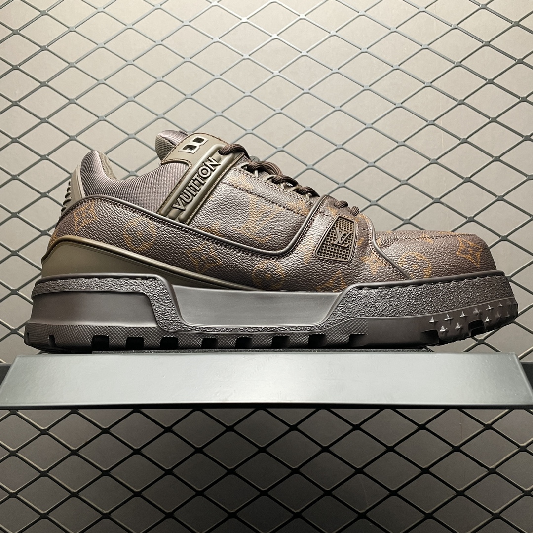 Louis Vuitton LV Trainer Maxi Sneaker "Ebene" (1AD7DT)