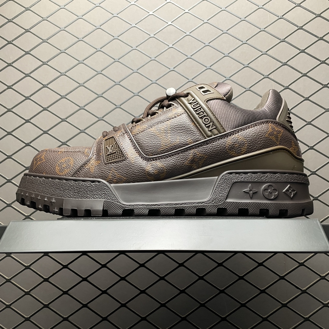 Louis Vuitton LV Trainer Maxi Sneaker "Ebene" (1AD7DT)
