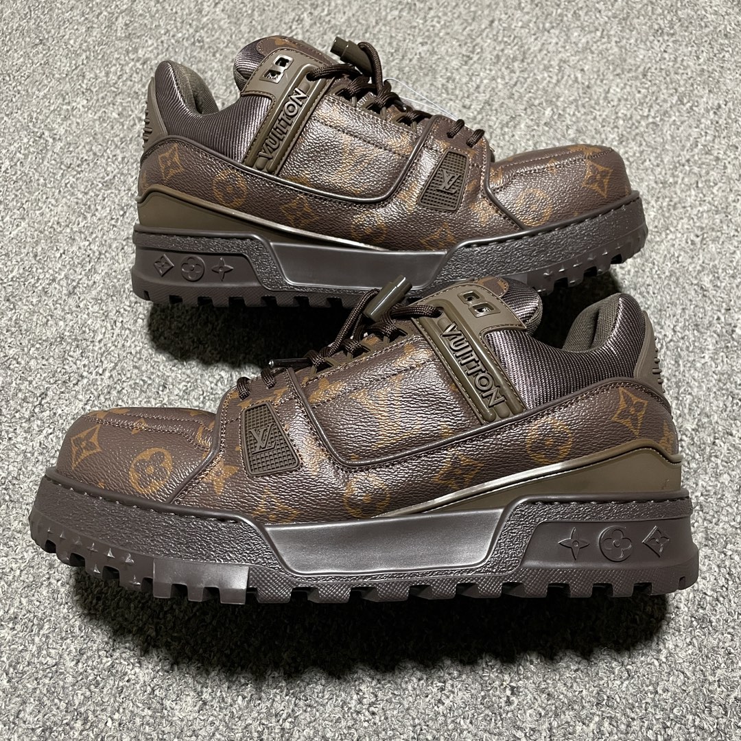 Louis Vuitton LV Trainer Maxi Sneaker "Ebene" (1AD7DT)