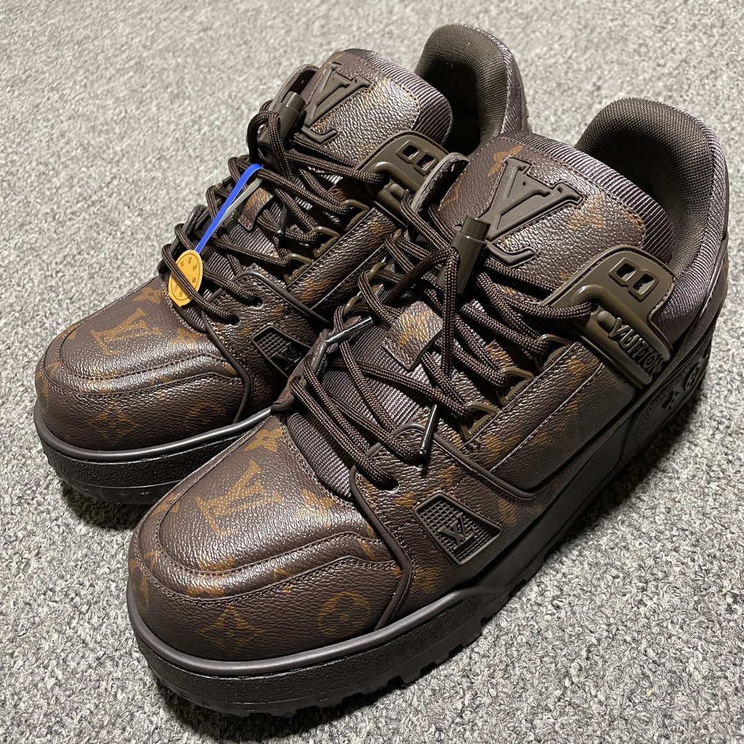 Louis Vuitton LV Trainer Maxi Sneaker "Ebene" (1AD7DT)