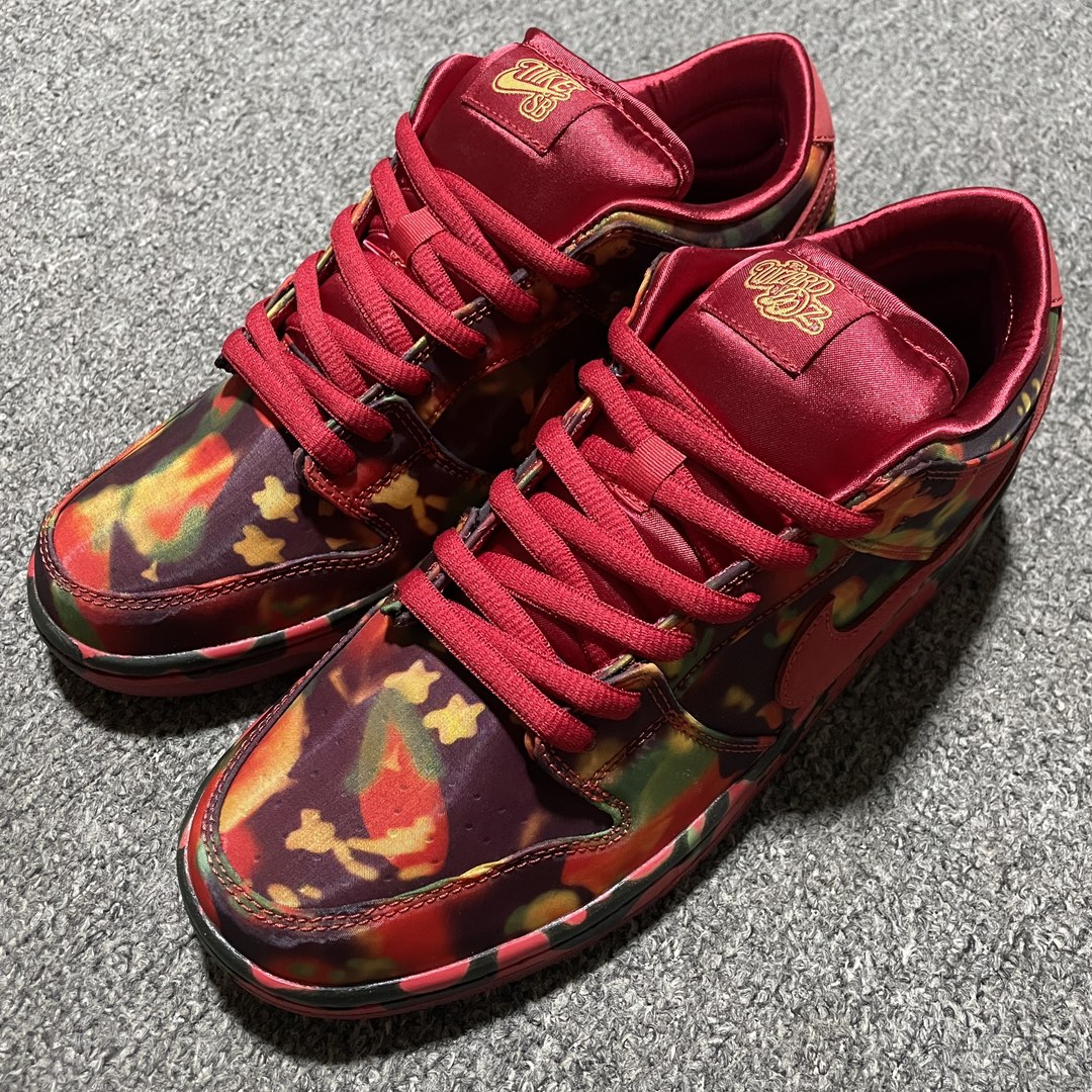 The Wizard of Oz × Nike SB Dunk Low "Ruby Slipper"（FZ1291-600）