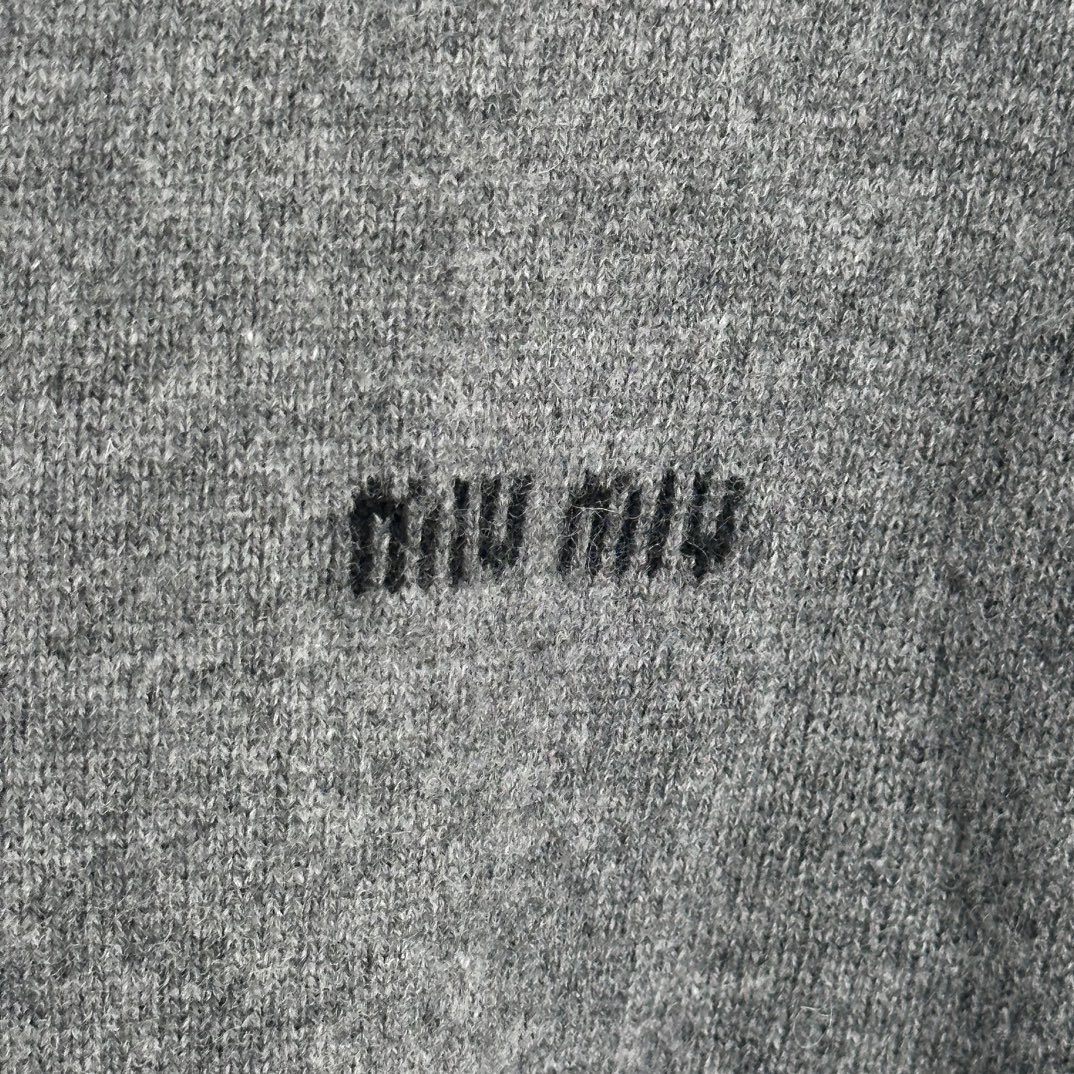 MIU MIU Knitwear Women's Slate Gray（MMF787-13S1-F0480-S-232）