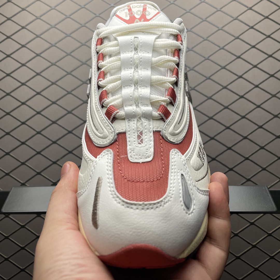 New Balance 1000 "Off White/Gradient Red" (M1000CB）