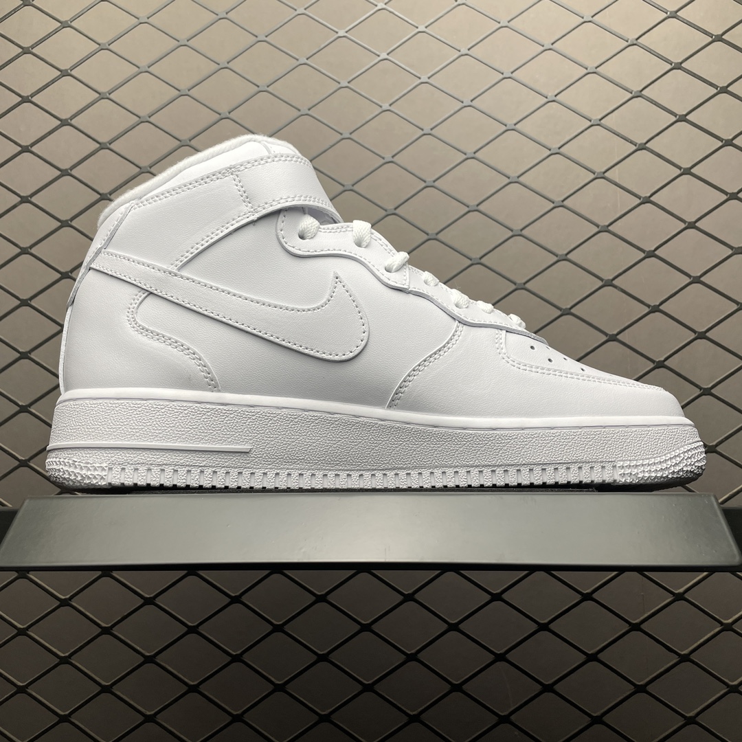 Supreme × Nike Air Force 1 Mid "White" FW24（FZ8784-100）