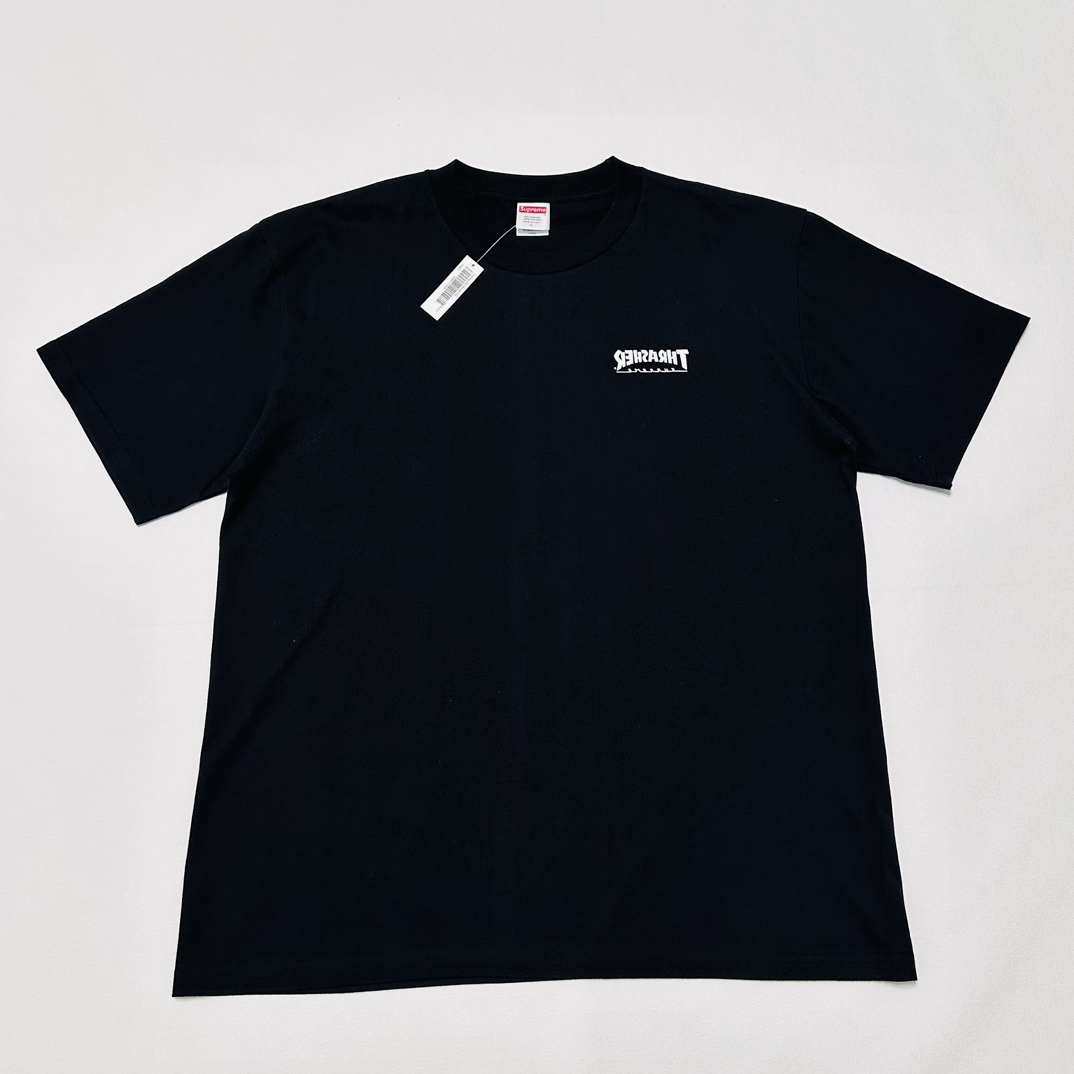 Supreme x Thrasher Cross Tee Black XXL
