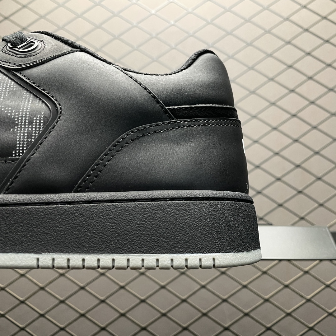 Dior B27 Low Black Dior Oblique Galaxy Leather Grey（3SN272ZPR_H969）