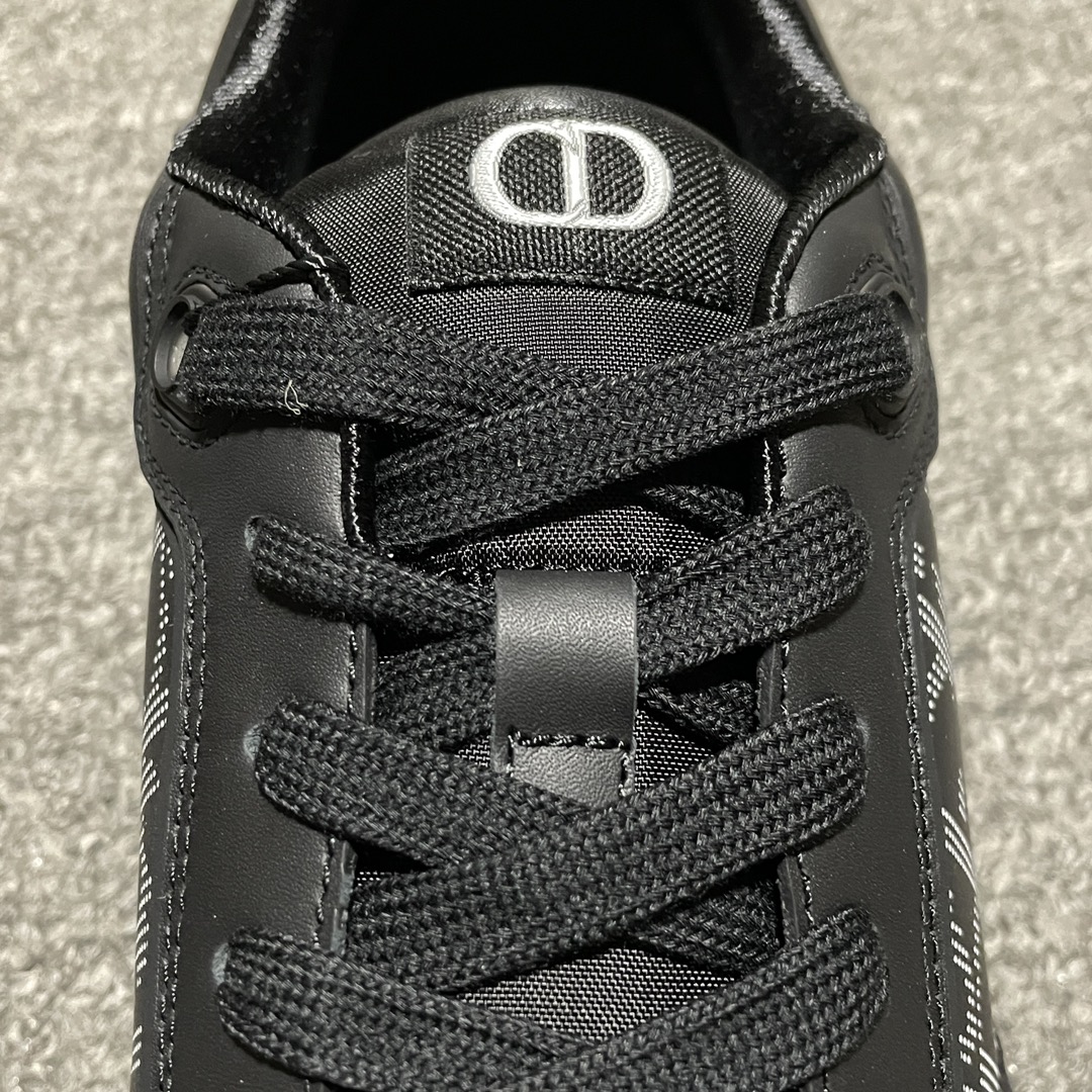Dior B27 Low Black Dior Oblique Galaxy Leather Grey（3SN272ZPR_H969）