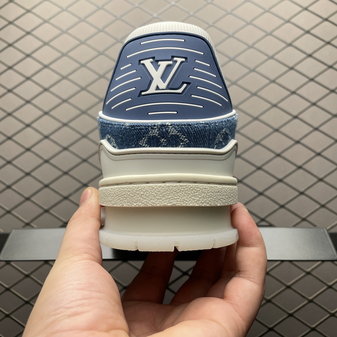 Louis Vuitton Trainer Maxi Line Sneakers LV(1ADHIT)