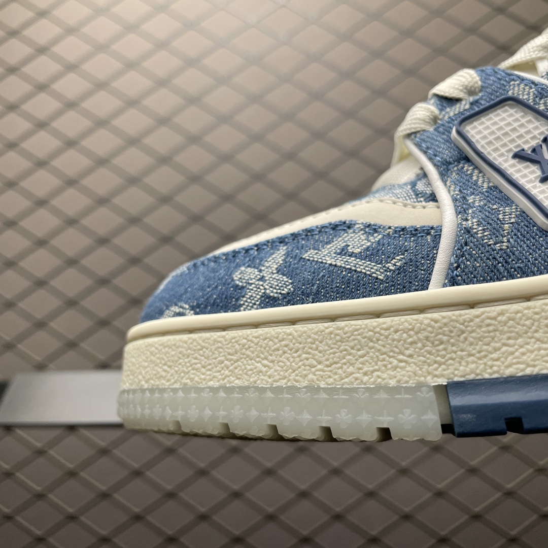 Louis Vuitton Trainer Maxi Line Sneakers LV(1ADHIT)