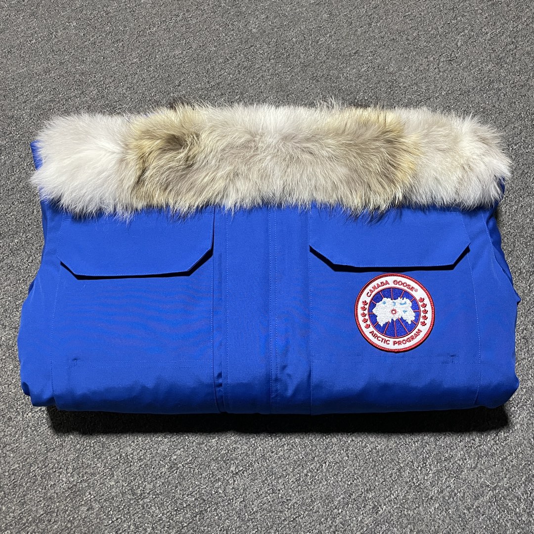 Canada Goose Expedition Series Hooded Fur Collar Parker Down Jacket（182574）