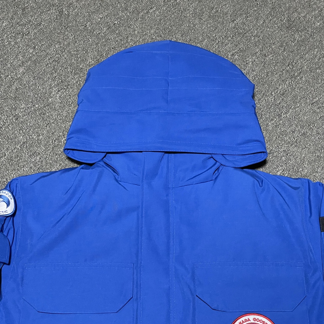 Canada Goose Expedition Series Hooded Fur Collar Parker Down Jacket（182574）