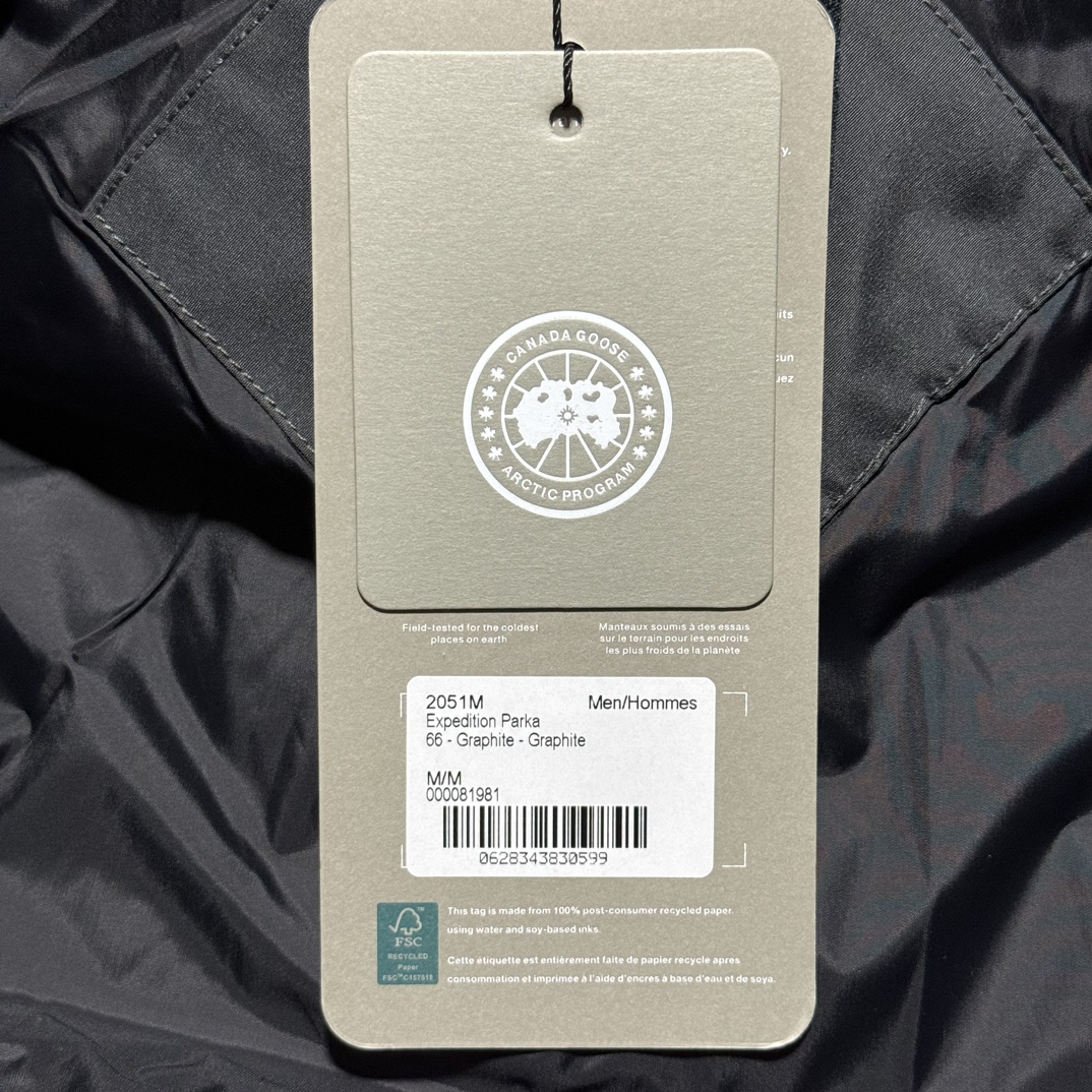 Canada Goose Expedition Series Hooded Fur Collar Parker Down Jacket（182577）