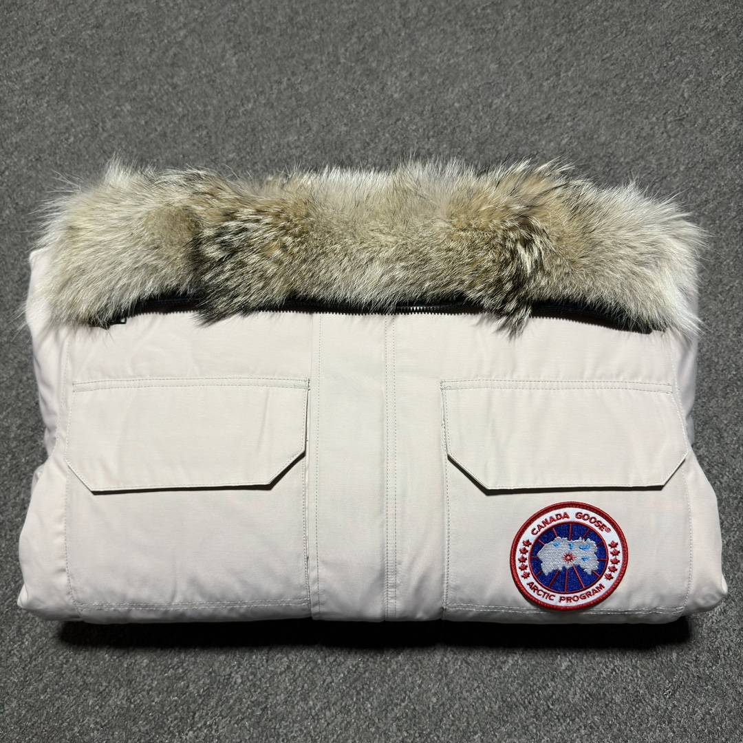 Canada Goose Expedition Series Hooded Fur Collar Parker Down Jacket（182572）