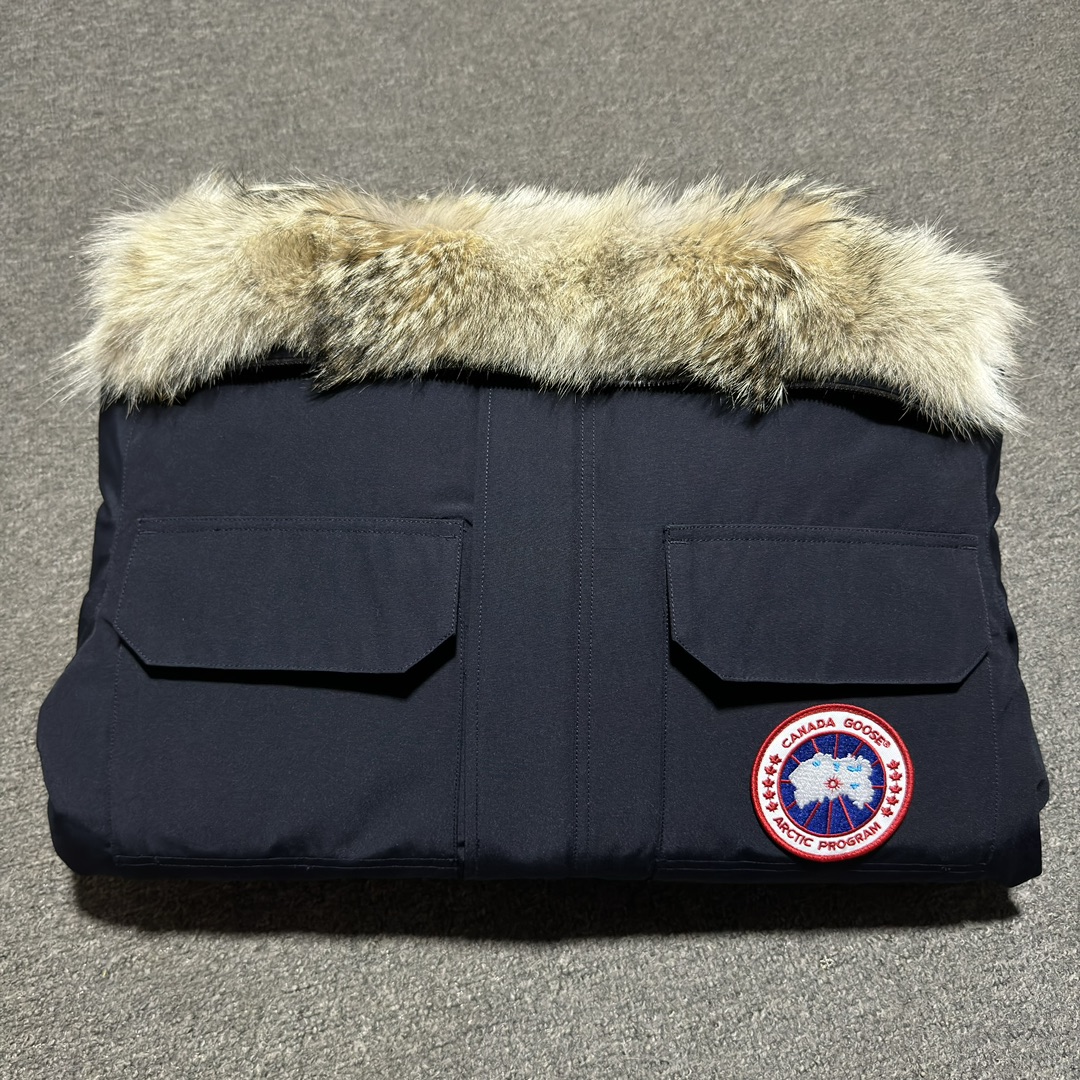 Canada Goose Expedition Series Hooded Fur Collar Parker Down Jacket（182573）