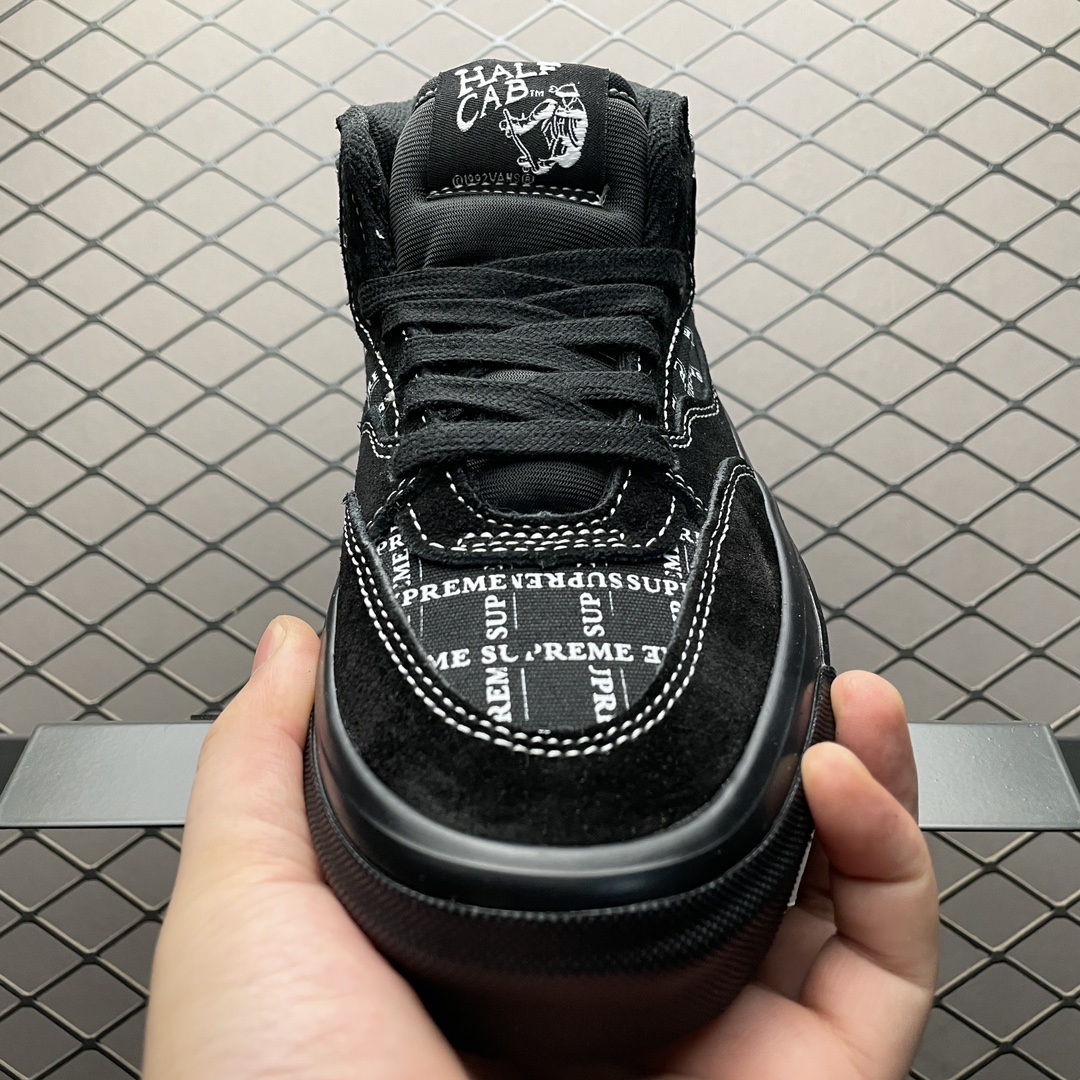 Supreme × Vans Half Cab "Black"（VN0A3QPH2YW）