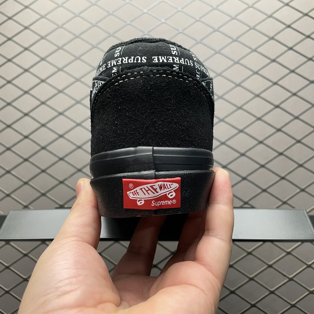 Supreme × Vans Half Cab "Black"（VN0A3QPH2YW）