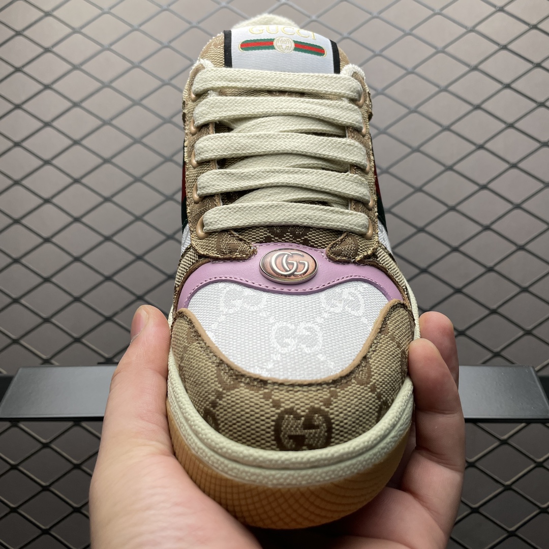 Gucci Women's Screener sneaker（817276 FAD3U 9750）