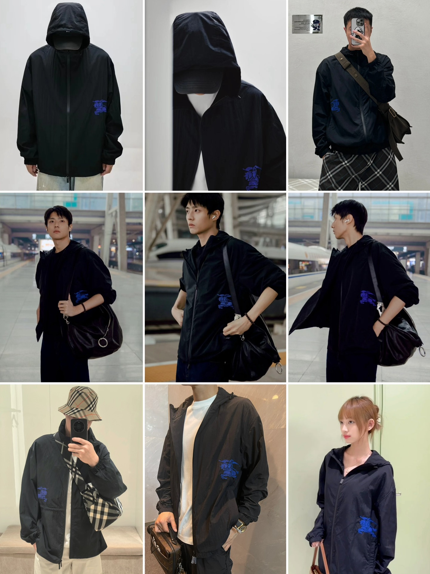 BURBERRY LIGHTWEIGHT NYLON JACKET(80867141) BURBERRY LIGHTWEIGHT NYLON JACKET(80867141)