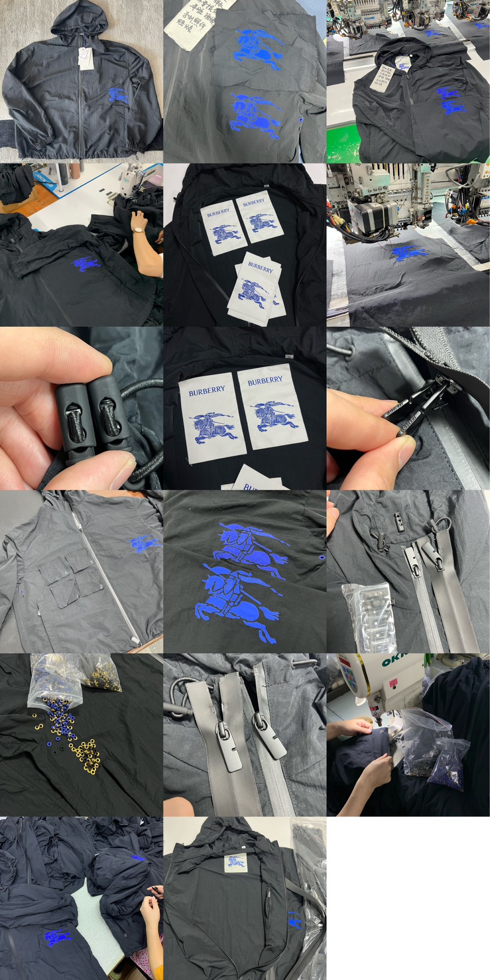 BURBERRY LIGHTWEIGHT NYLON JACKET（80867141）