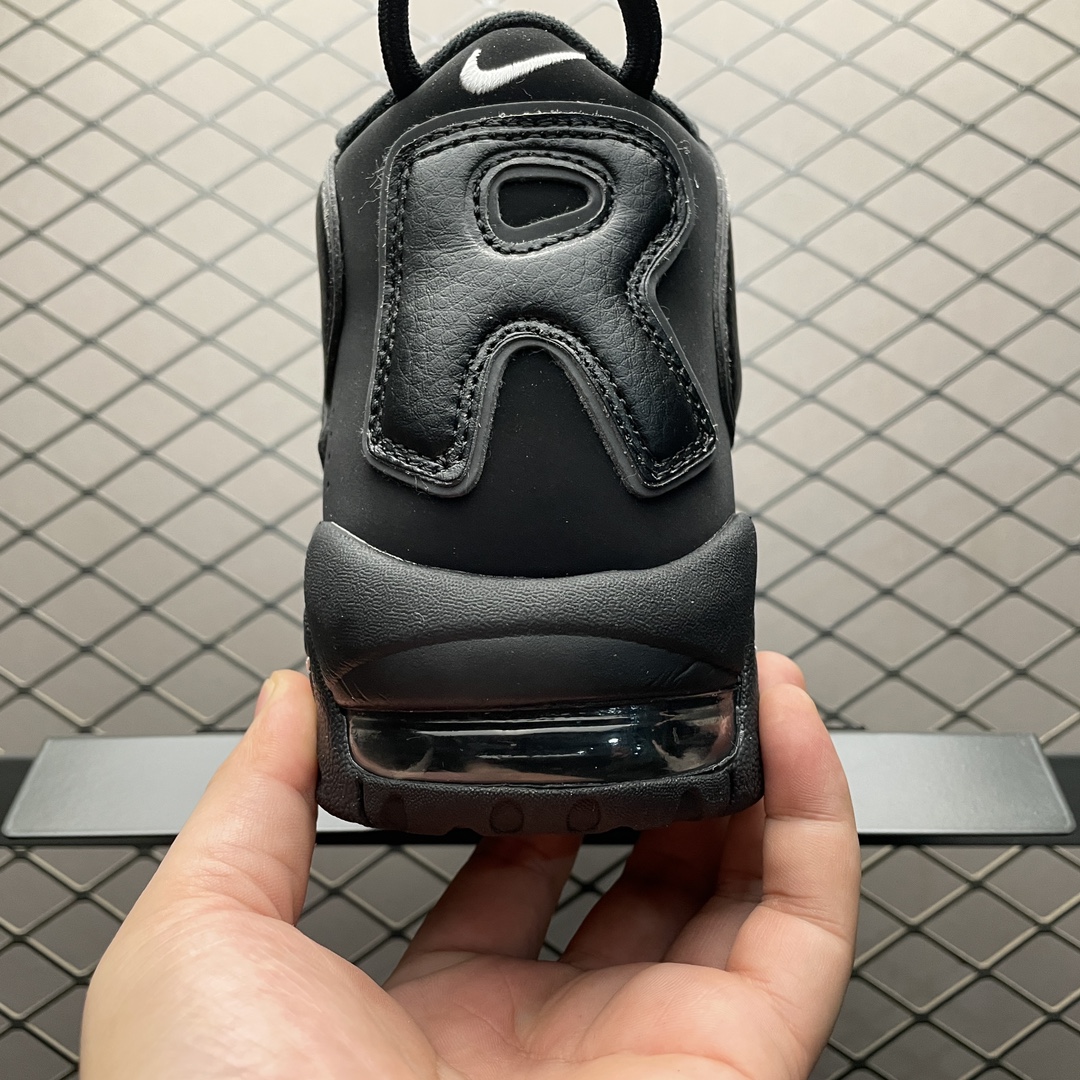 Supreme × Nike Air More Uptempo "black"(902290-001)