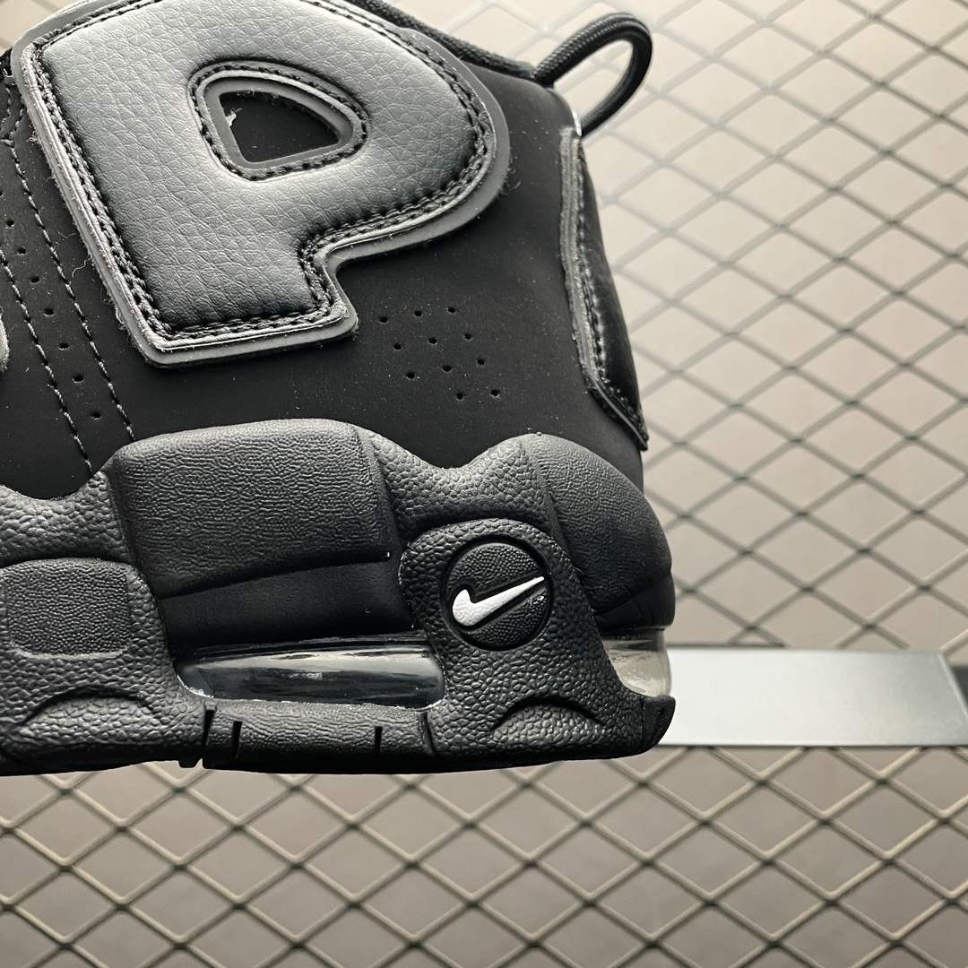 Supreme × Nike Air More Uptempo "black"(902290-001)
