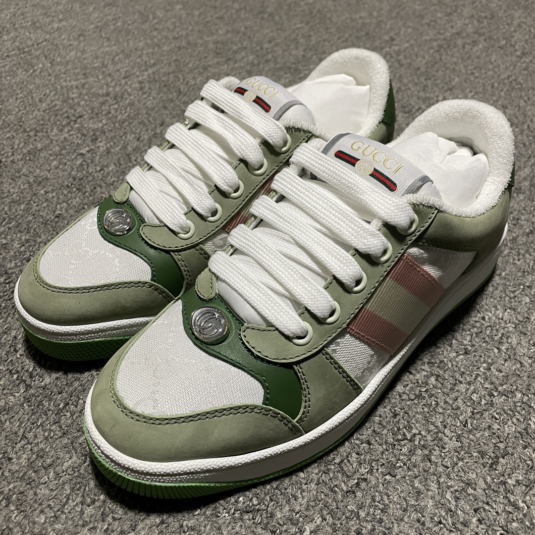 GUCCI Women's Screener sneaker（806629 FADXS 9158）