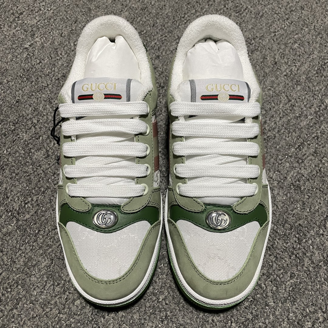 GUCCI Women's Screener sneaker（806629 FADXS 9158）