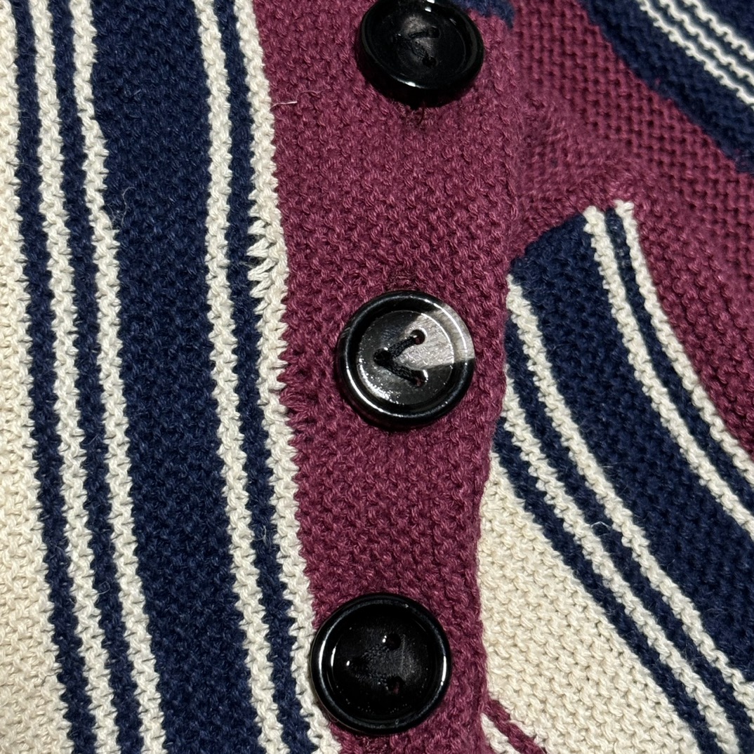 Bottega Veneta Distorted Stripe Linen & Cotton Sweater（5001076482）