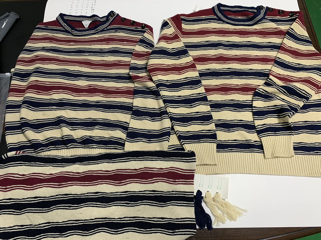 Bottega Veneta Distorted Stripe Linen & Cotton Sweater（5001076482）