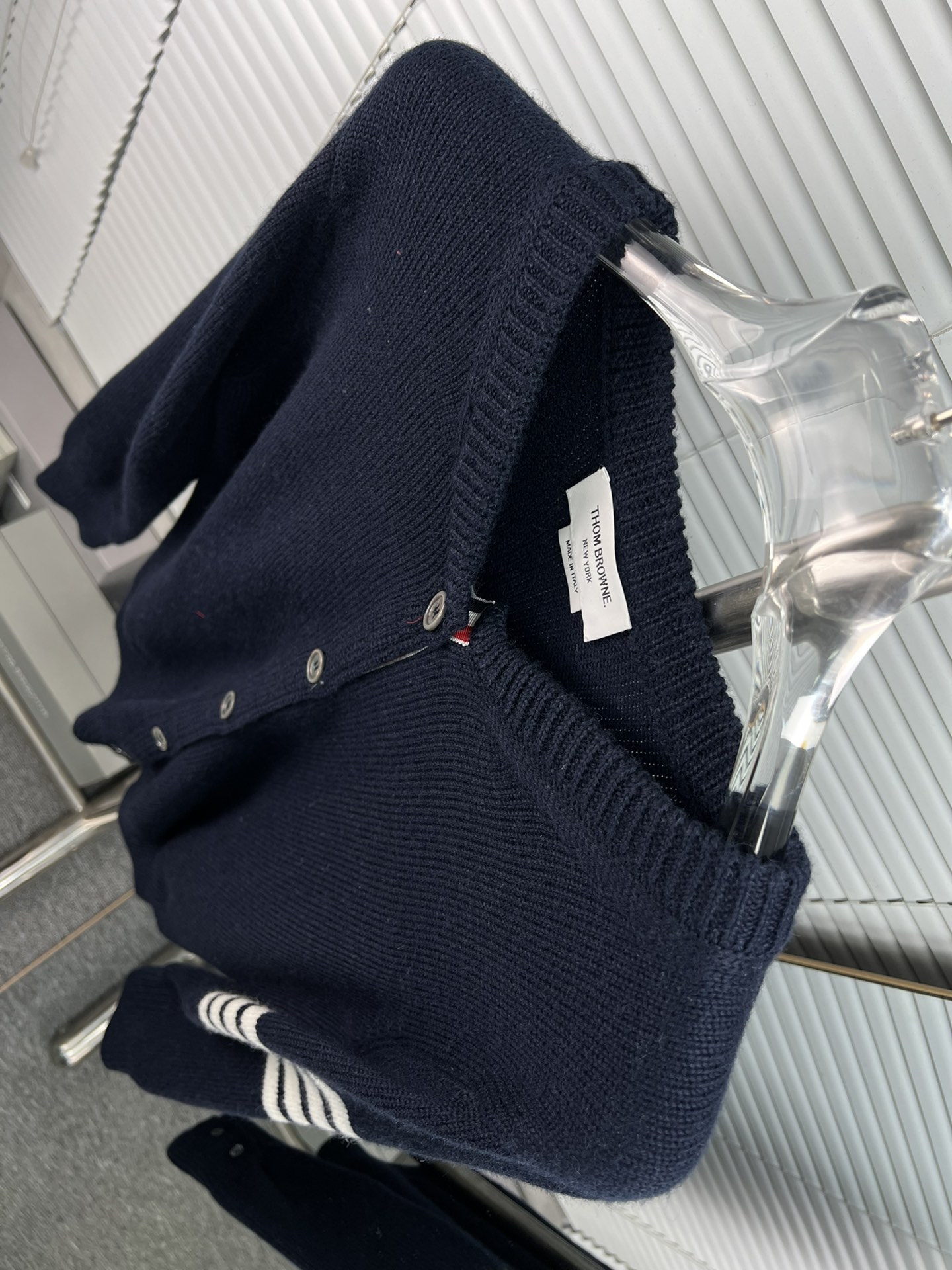 THOM BROWNE Rose Icon Cardigan (FKC585A-Y1030-415）