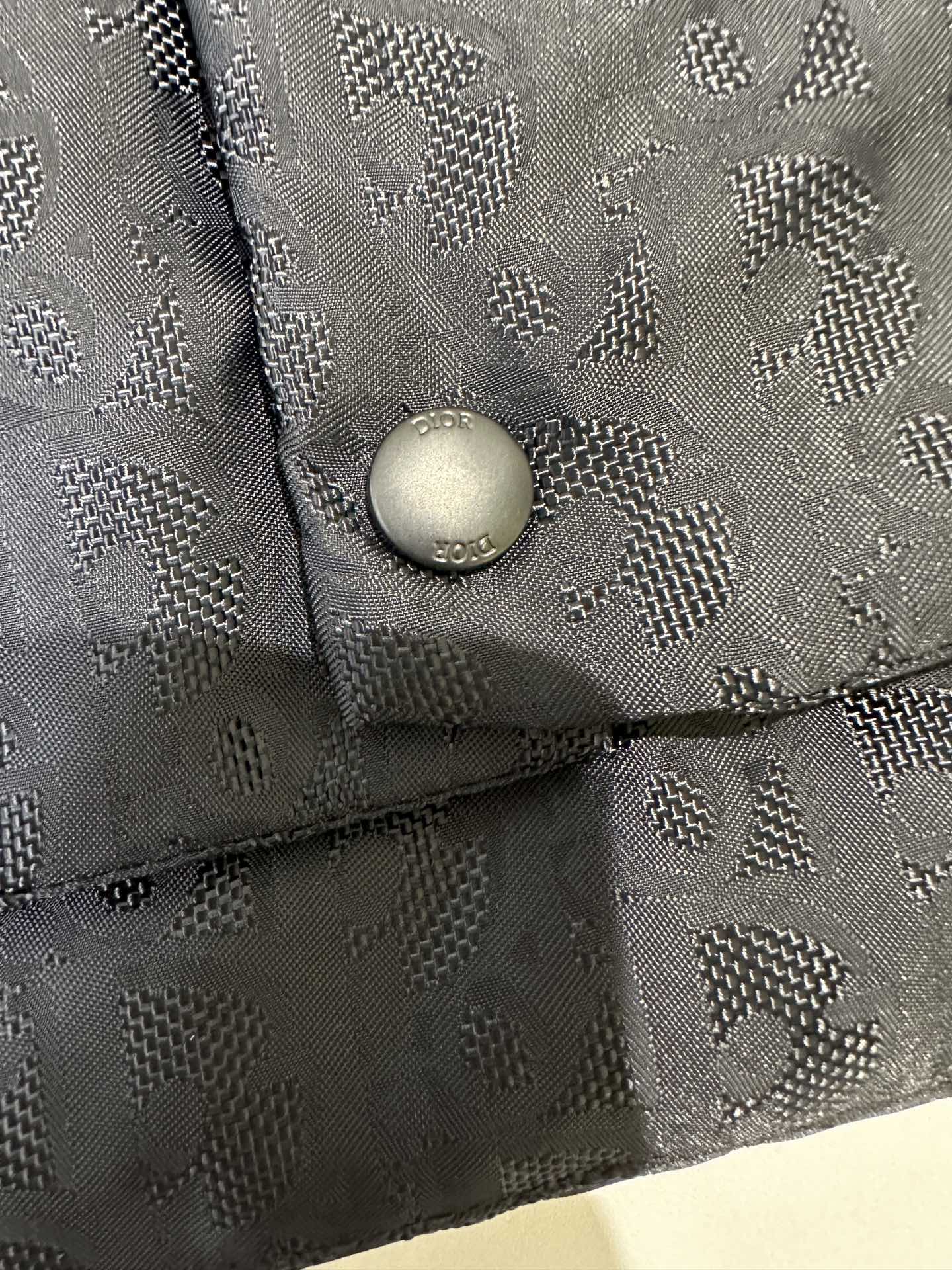 Dior Oblique Lightweight Puffer Vest Technical Jacquard "Black"（513C415A6479_C989）