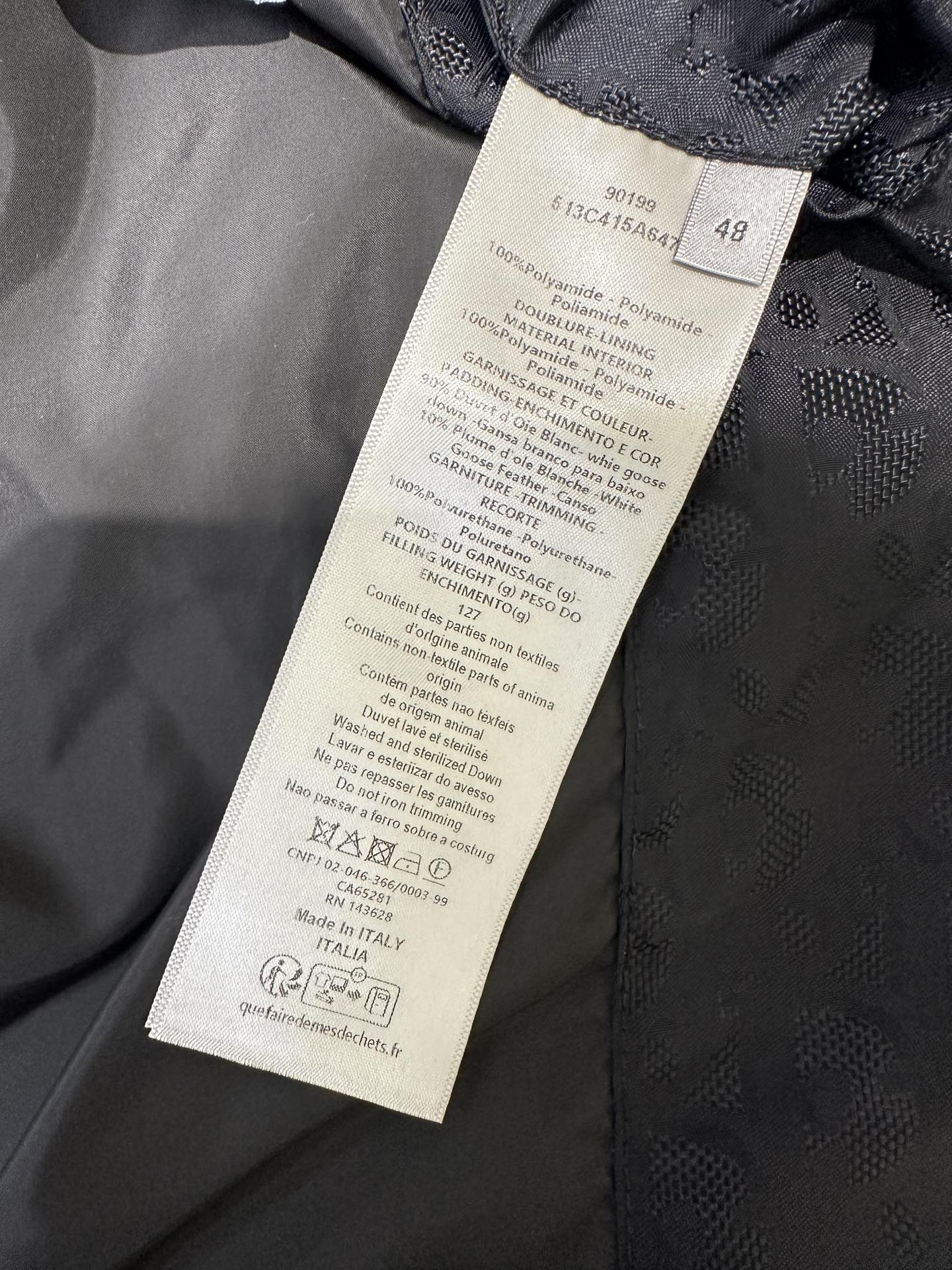 Dior Oblique Lightweight Puffer Vest Technical Jacquard "Black"（513C415A6479_C989）