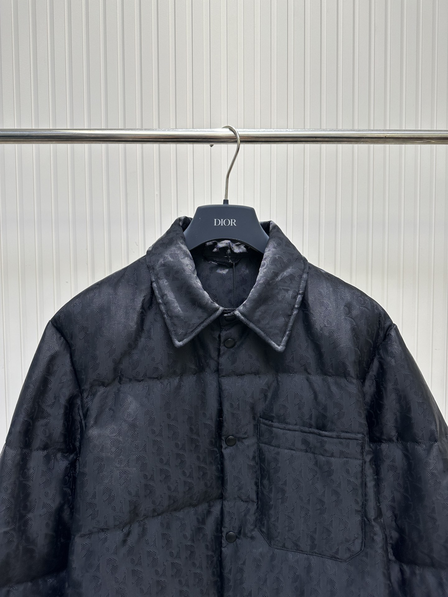 Dior Puffer overshirt Dior Oblique technical jacquard（513C414A6479_C989）