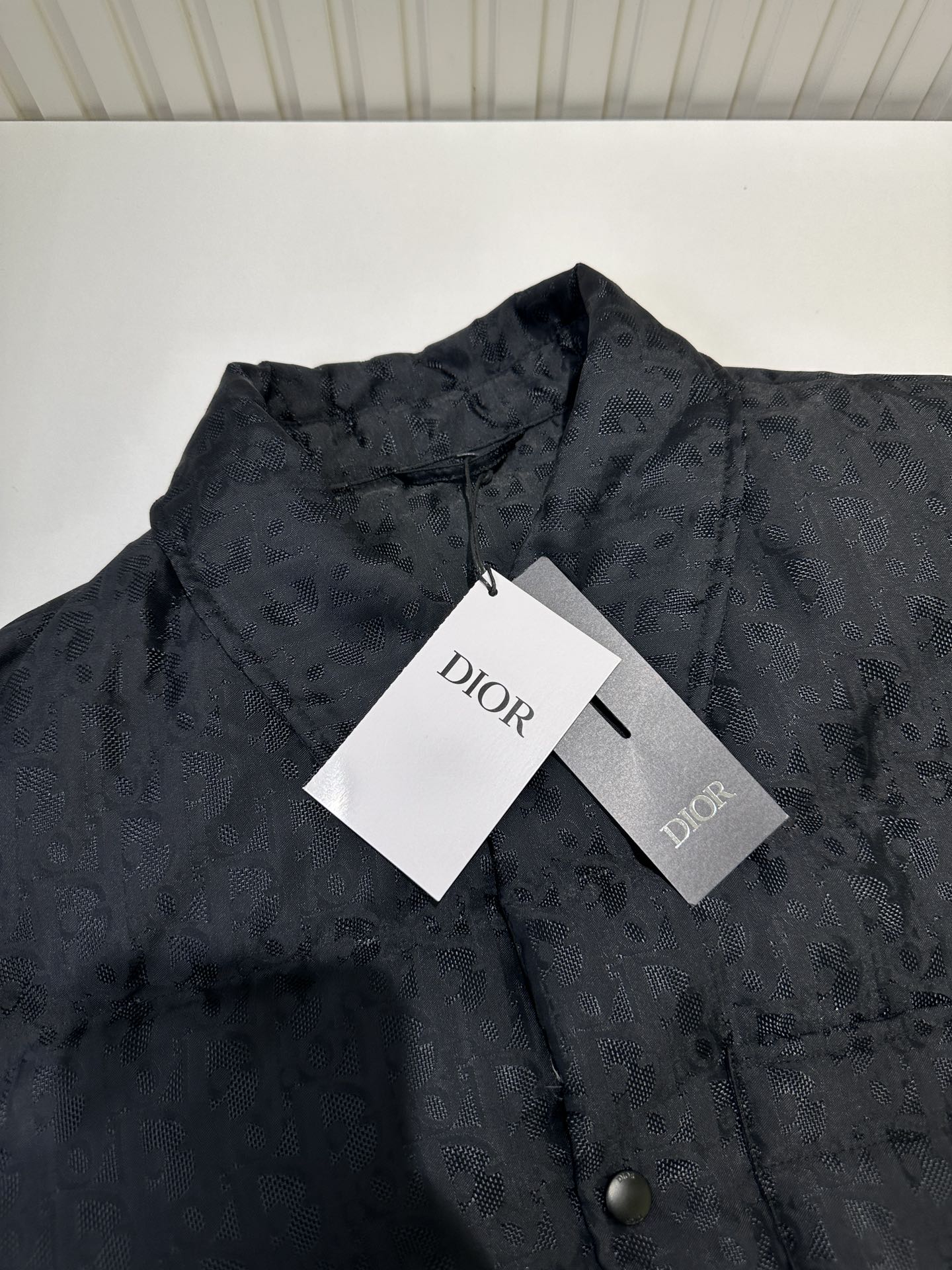 Dior Puffer overshirt Dior Oblique technical jacquard（513C414A6479_C989）
